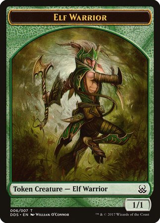 Elf Warrior Token [Duel Decks: Mind vs. Might Tokens] | GnG Games