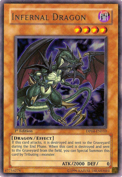 Infernal Dragon [DP04-EN010] Ultra Rare | GnG Games