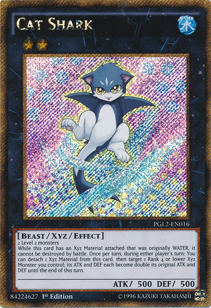 Cat Shark [PGL2-EN016] Gold Secret Rare | GnG Games