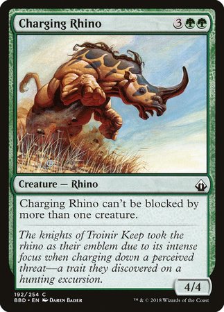 Charging Rhino [Battlebond] | GnG Games