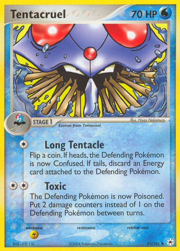 Tentacruel (51/101) [EX: Hidden Legends] | GnG Games