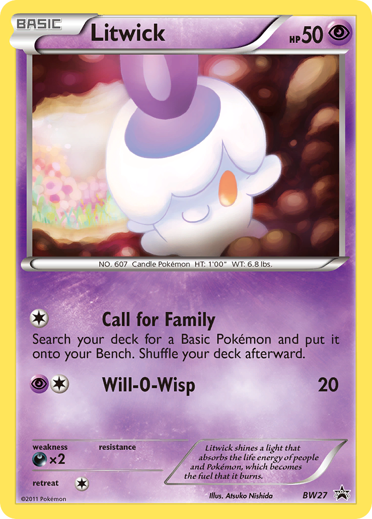 Litwick (BW27) [Black & White: Black Star Promos] | GnG Games