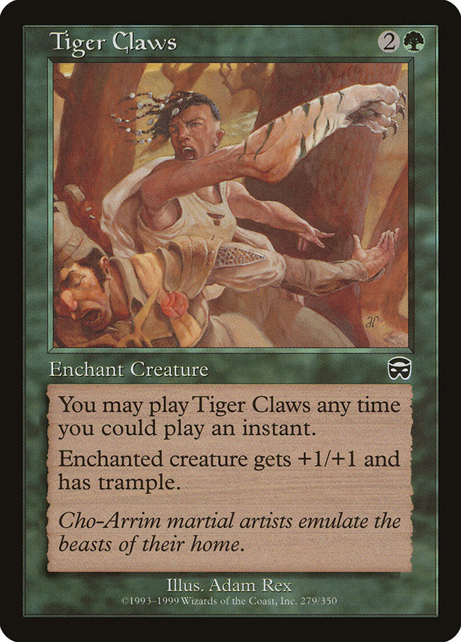 Tiger Claws [Mercadian Masques] | GnG Games