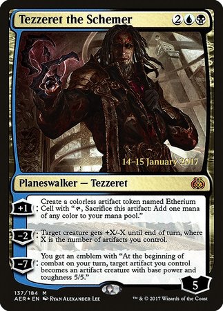 Tezzeret the Schemer [Aether Revolt Promos] | GnG Games