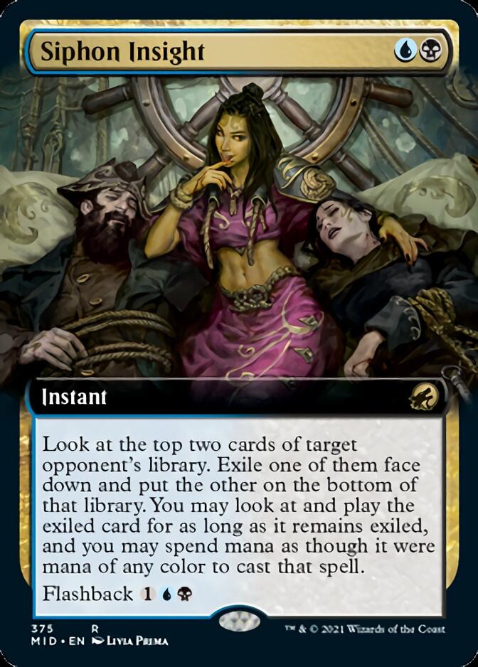Siphon Insight (Extended) [Innistrad: Midnight Hunt] | GnG Games