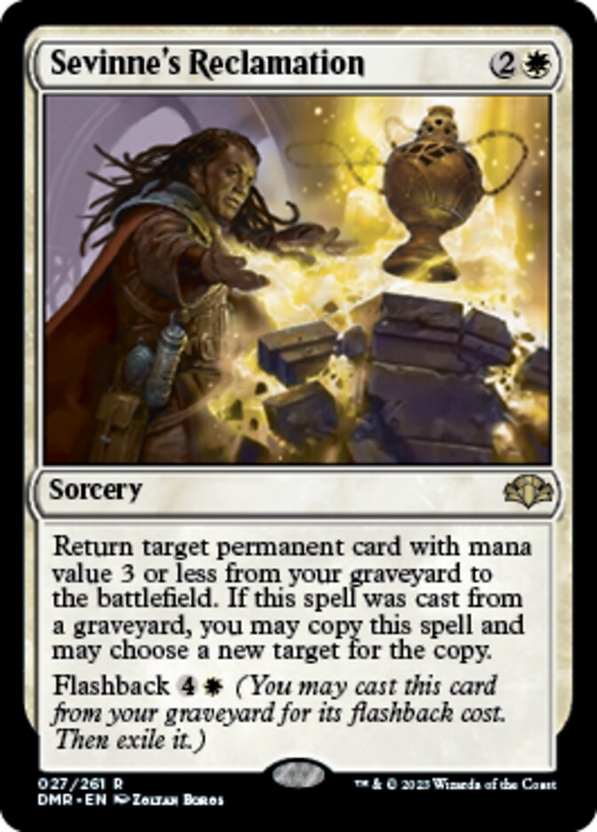 Sevinne's Reclamation [Dominaria Remastered] | GnG Games