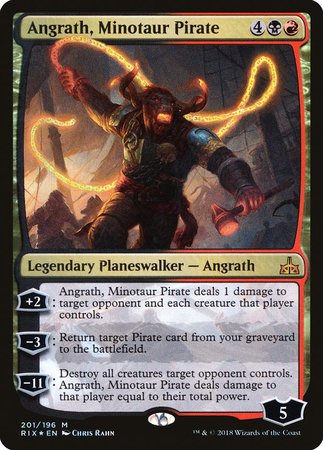 Angrath, Minotaur Pirate [Rivals of Ixalan] | GnG Games