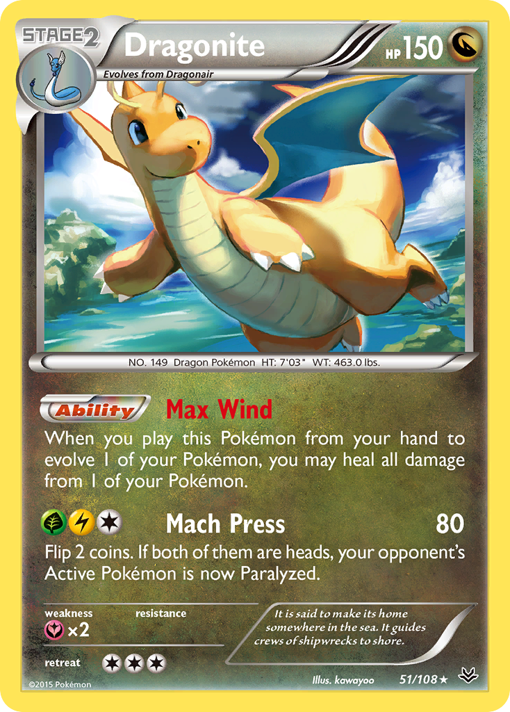 Dragonite (51/108) [XY: Roaring Skies] | GnG Games