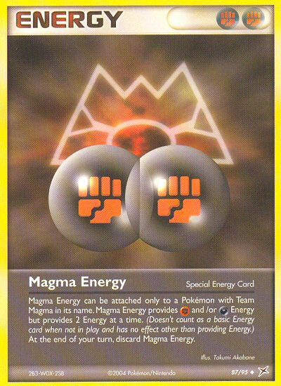 Magma Energy (87/95) [EX: Team Magma vs Team Aqua] | GnG Games