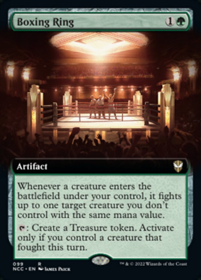 Boxing Ring (Extended Art) [Streets of New Capenna Commander] | GnG Games