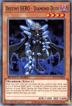 Destiny HERO - Diamond Dude [SGX1-ENB03] Common | GnG Games