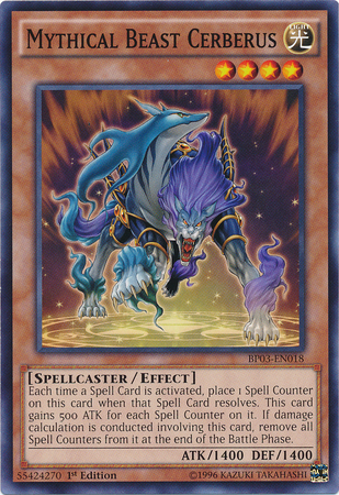 Mythical Beast Cerberus [BP03-EN018] Common | GnG Games