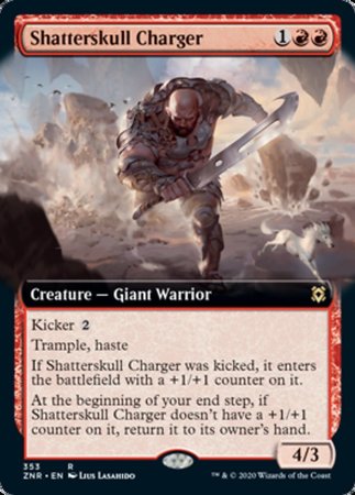 Shatterskull Charger (Extended Art) [Zendikar Rising] | GnG Games