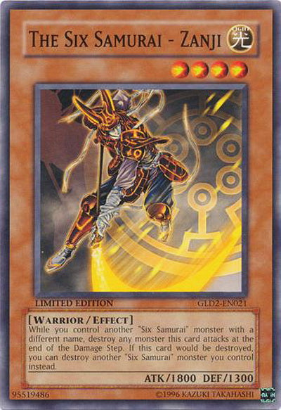 The Six Samurai - Zanji [GLD2-EN021] Common | GnG Games