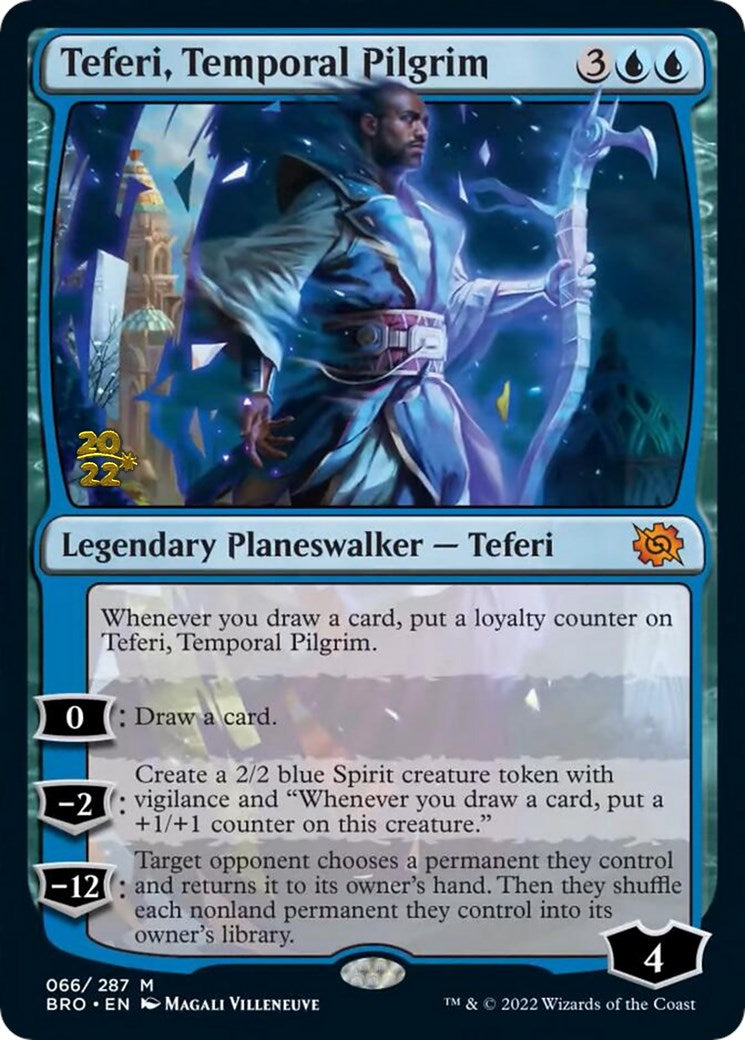 Teferi, Temporal Pilgrim [The Brothers' War: Prerelease Promos] | GnG Games