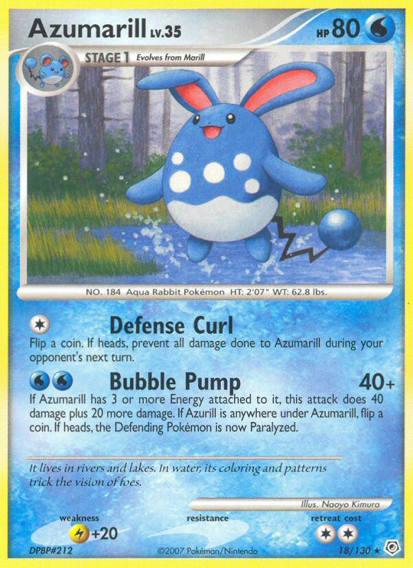 Azumarill (18/130) [Diamond & Pearl: Base Set] | GnG Games