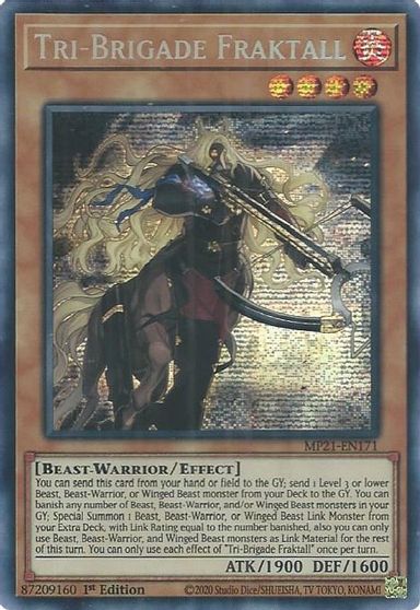 Tri-Brigade Fraktall [MP21-EN171] Prismatic Secret Rare | GnG Games