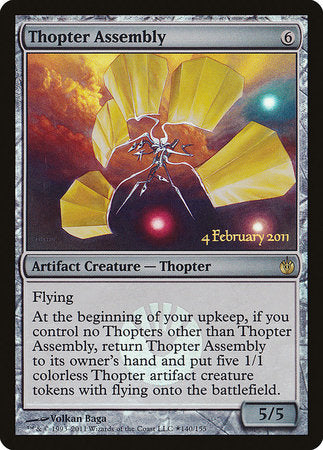 Thopter Assembly [Mirrodin Besieged Promos] | GnG Games
