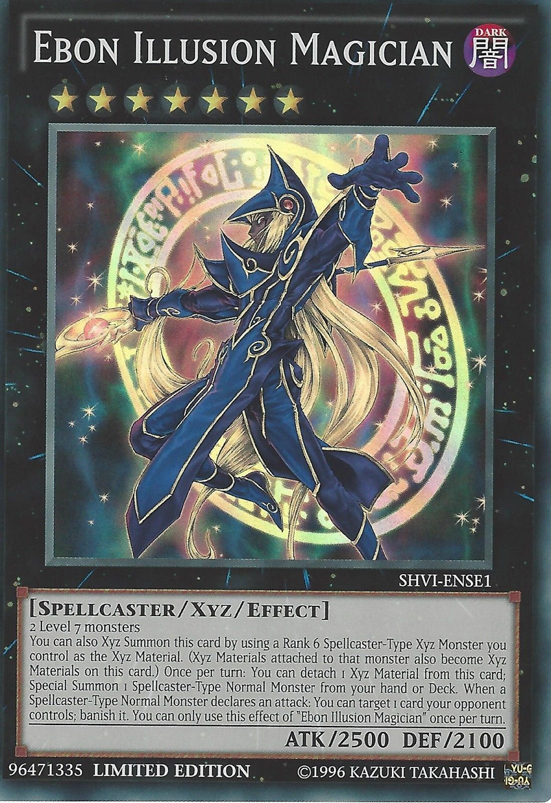 Ebon Illusion Magician [SHVI-ENSE1] Super Rare | GnG Games