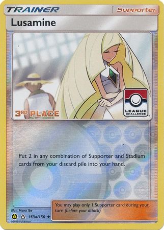 Lusamine (153a/156) (League Challenge Alt Art 3rd Place) [Sun & Moon: Ultra Prism] | GnG Games