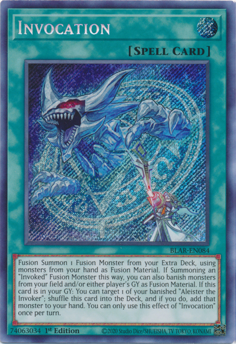 Invocation [BLAR-EN084] Secret Rare | GnG Games