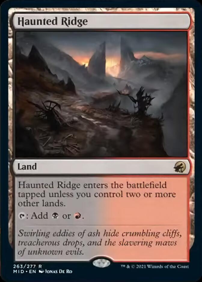 Haunted Ridge [Innistrad: Midnight Hunt] | GnG Games