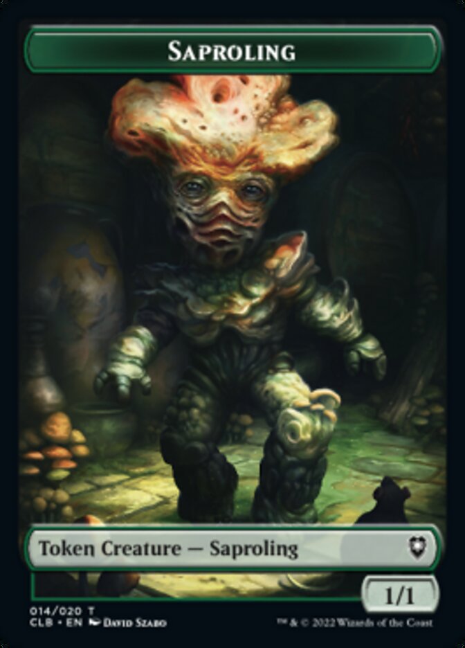 Saproling Token [Commander Legends: Battle for Baldur's Gate Tokens] | GnG Games