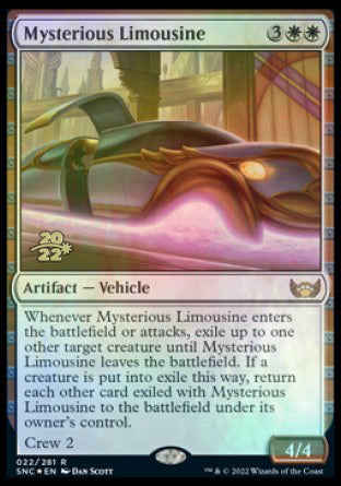 Mysterious Limousine [Streets of New Capenna Prerelease Promos] | GnG Games