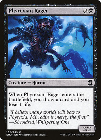 Phyrexian Rager [Eternal Masters] | GnG Games