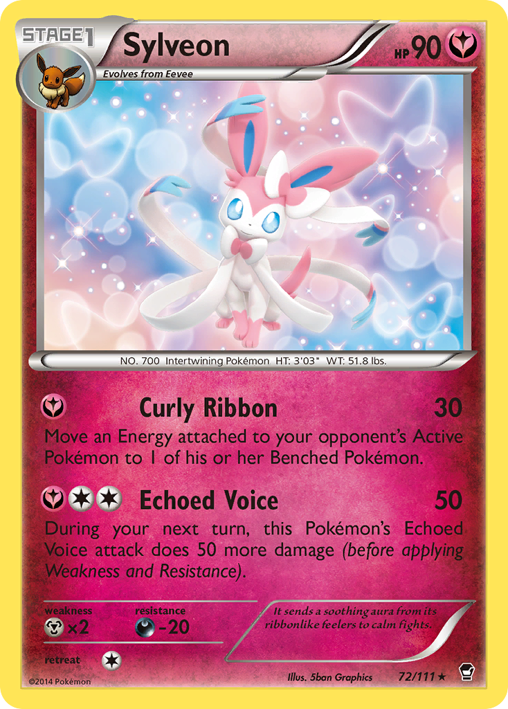 Sylveon (72/111) [XY: Furious Fists] | GnG Games