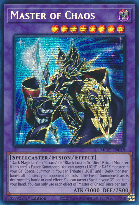 Master of Chaos [MP23-EN018] Prismatic Secret Rare | GnG Games