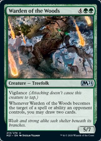 Warden of the Woods [Core Set 2021] | GnG Games