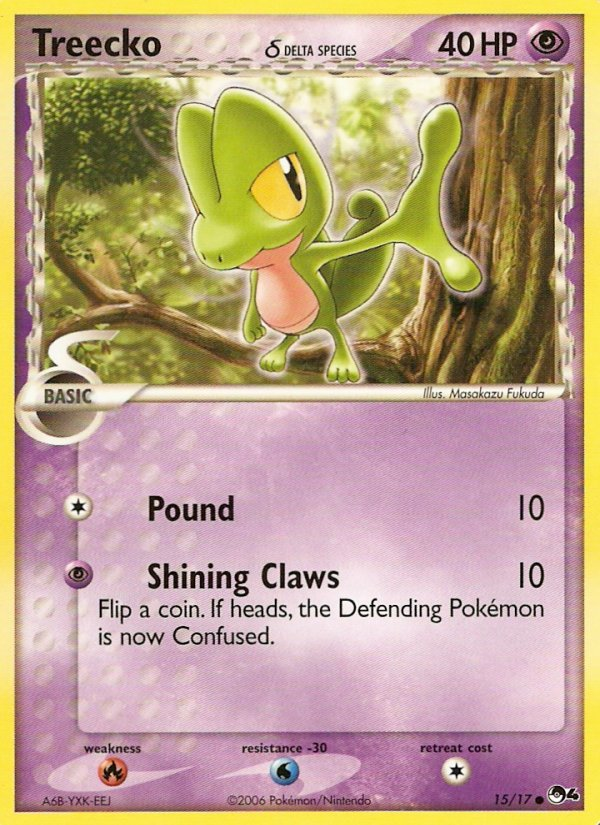 Treecko (15/17) (Delta Species) [POP Series 4] | GnG Games
