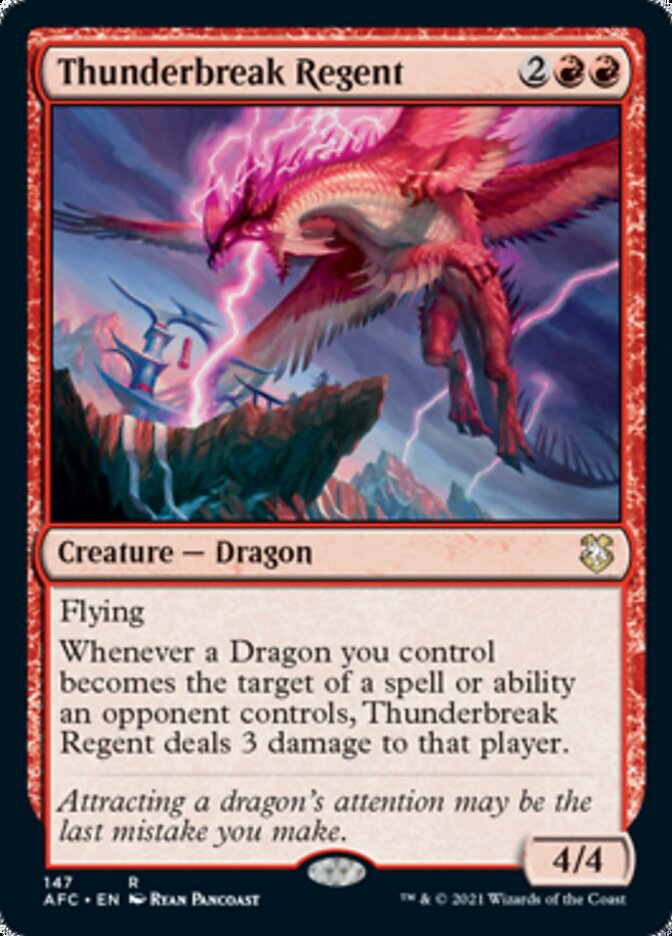 Thunderbreak Regent [Dungeons & Dragons: Adventures in the Forgotten Realms Commander] | GnG Games