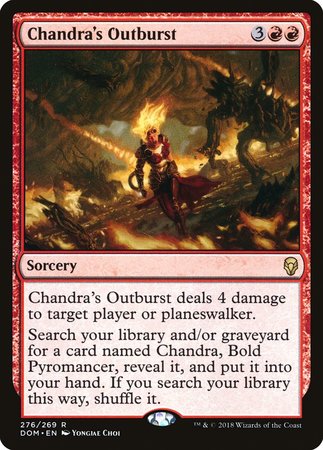 Chandra's Outburst [Dominaria] | GnG Games