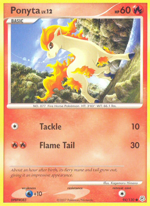 Ponyta (94/130) [Diamond & Pearl: Base Set] | GnG Games