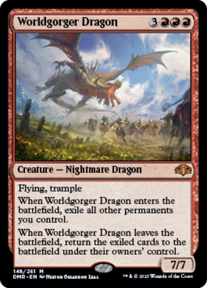 Worldgorger Dragon [Dominaria Remastered] | GnG Games