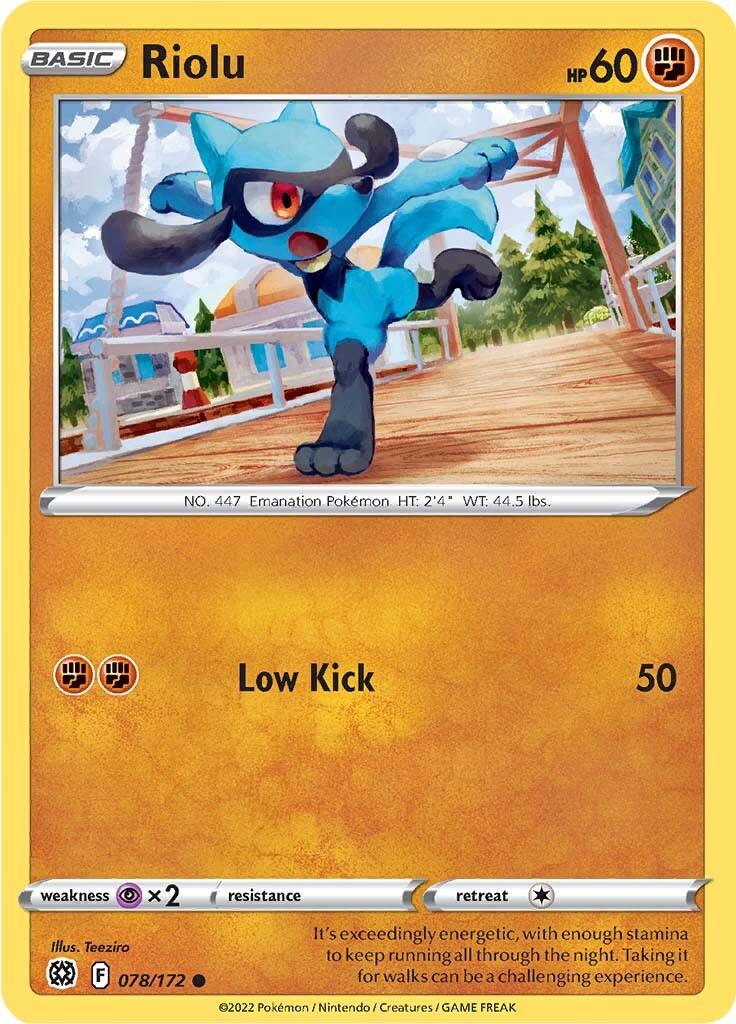 Riolu (078/172) [Sword & Shield: Brilliant Stars] | GnG Games