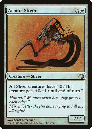 Armor Sliver [Premium Deck Series: Slivers] | GnG Games