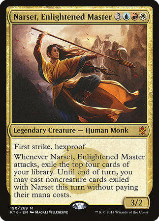 Narset, Enlightened Master [Khans of Tarkir] | GnG Games