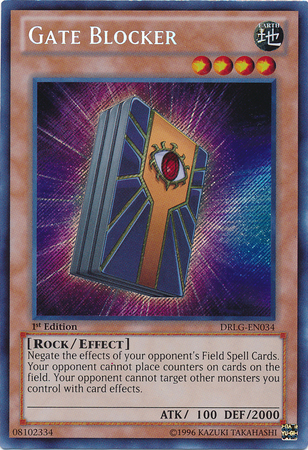 Gate Blocker [DRLG-EN034] Secret Rare | GnG Games