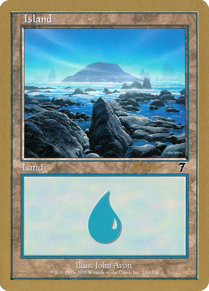 Island (shh334) (Sim Han How) [World Championship Decks 2002] | GnG Games