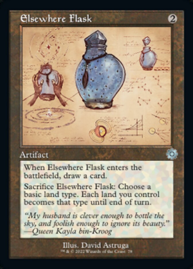 Elsewhere Flask (Retro Schematic) [The Brothers' War Retro Artifacts] | GnG Games