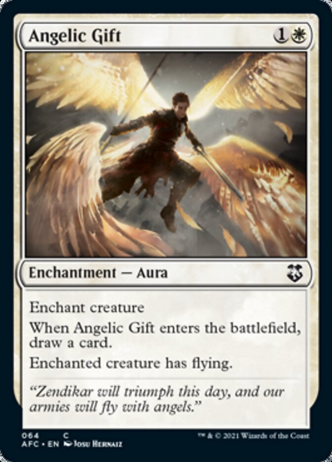 Angelic Gift [Dungeons & Dragons: Adventures in the Forgotten Realms Commander] | GnG Games