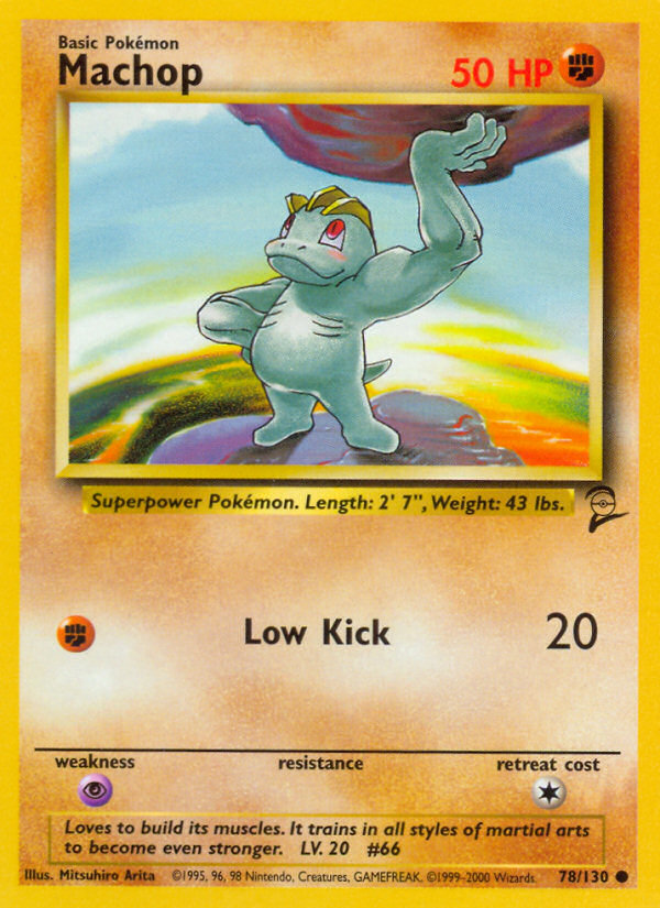 Machop (78/130) [Base Set 2] | GnG Games