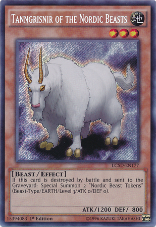 Tanngrisnir of the Nordic Beasts [LC5D-EN177] Secret Rare | GnG Games