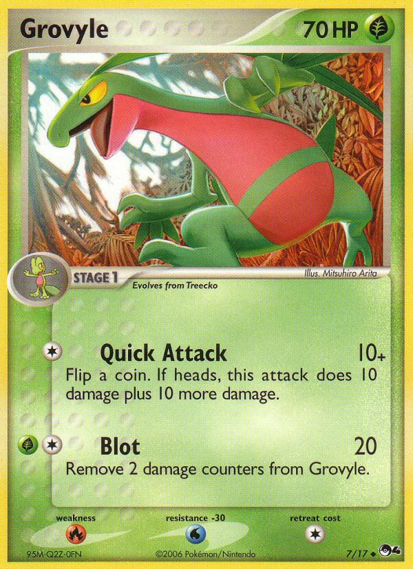 Grovyle (7/17) [POP Series 4] | GnG Games