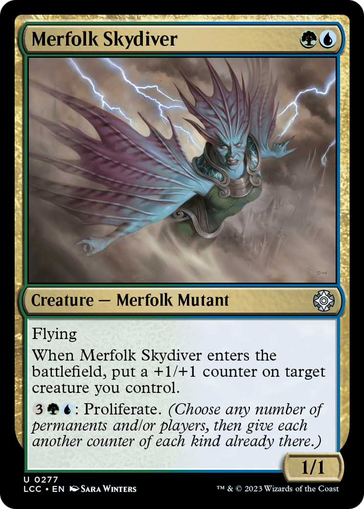 Merfolk Skydiver [The Lost Caverns of Ixalan Commander] | GnG Games