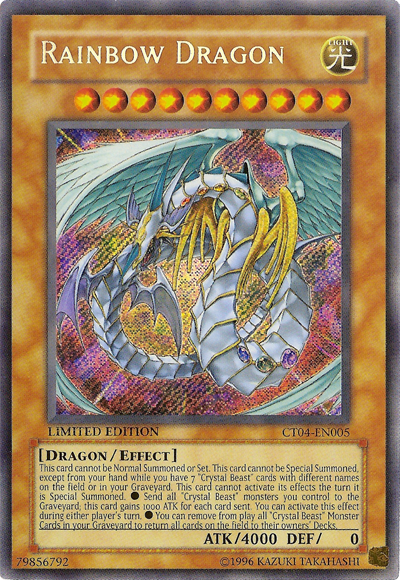 Rainbow Dragon [CT04-EN005] Secret Rare | GnG Games