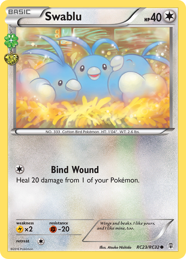 Swablu (RC23/RC32) [XY: Generations] | GnG Games